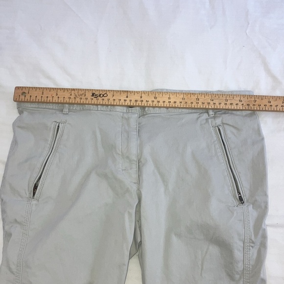 GAP women’s size 10 super skinny cargo Khakis Oslo Grey Pants - Picture 11 of 16